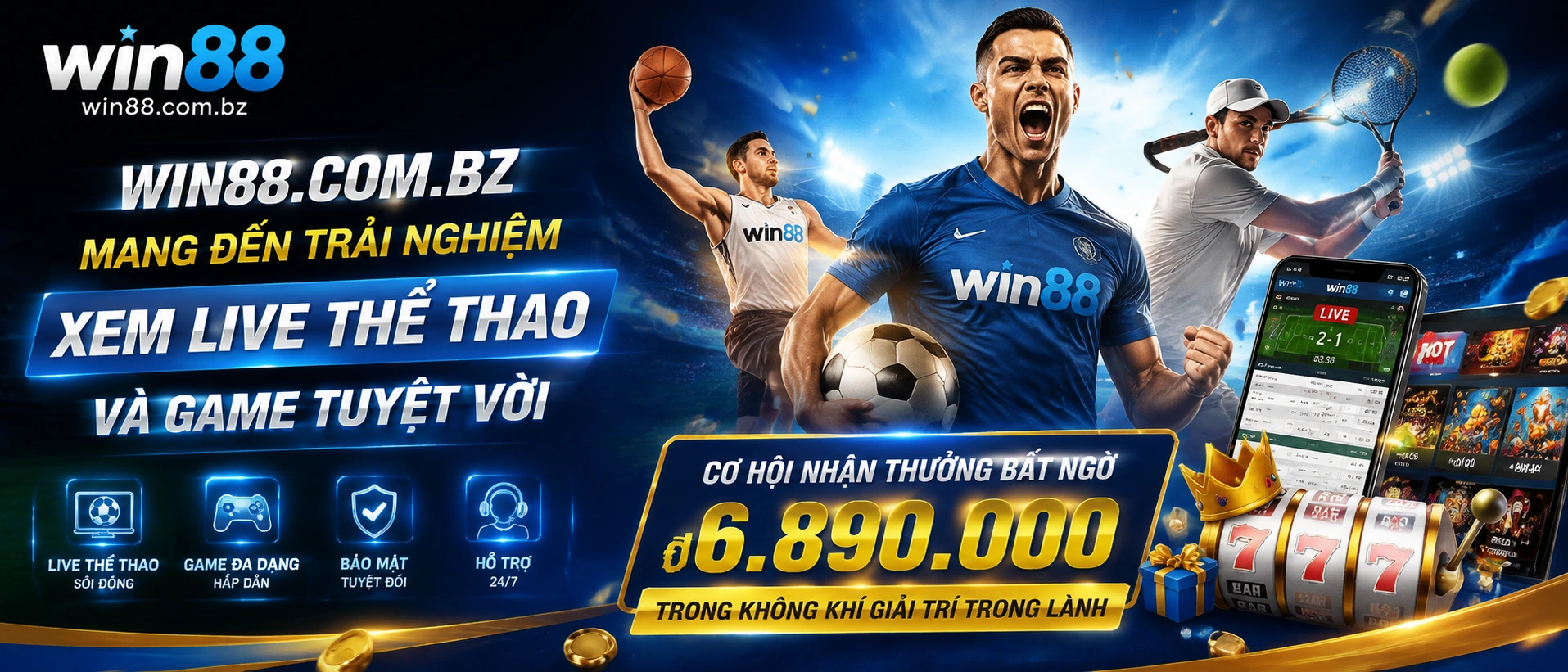 Bàn casino nổi bật tại win88