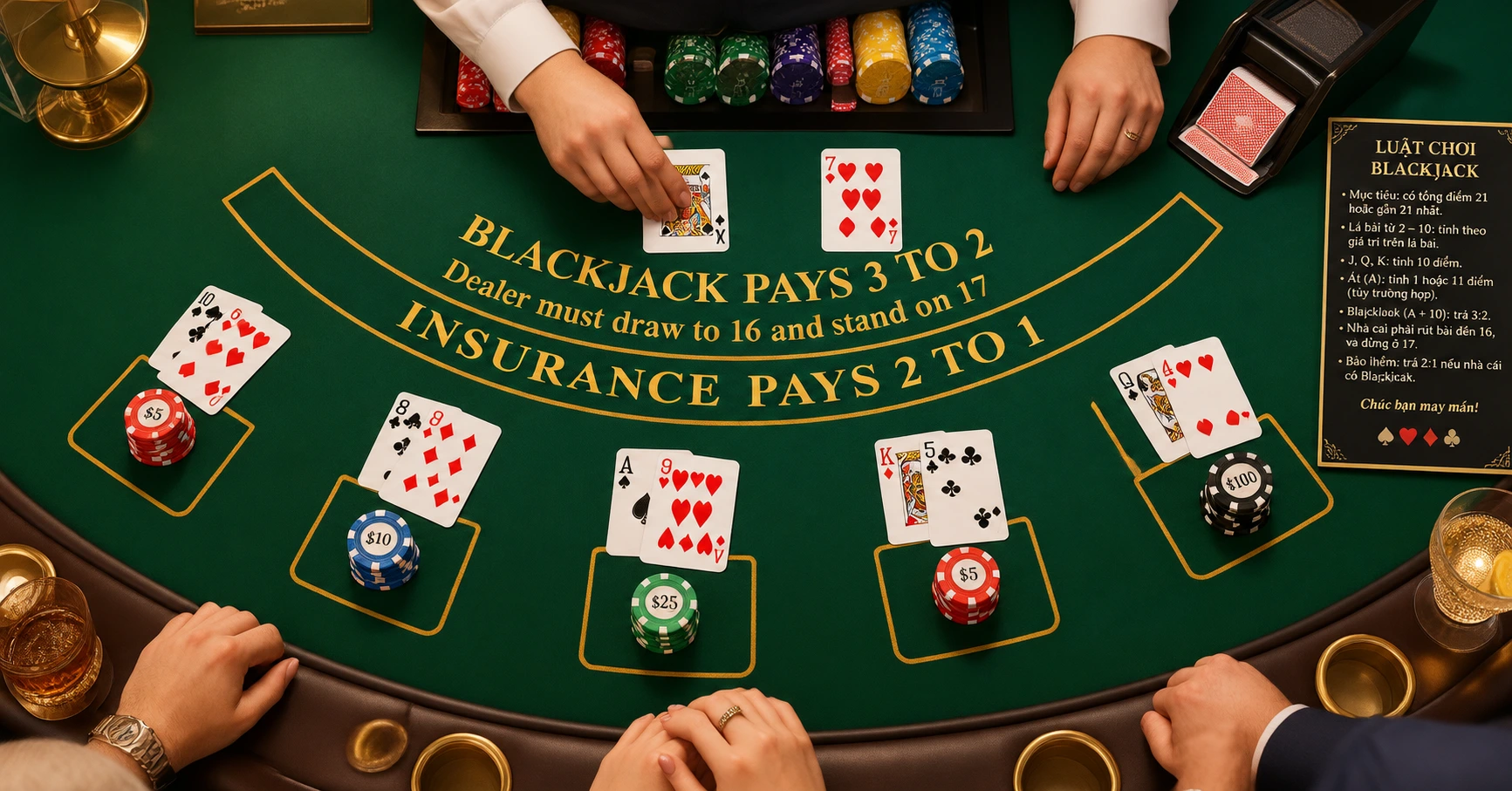 Hướng Dẫn Chi Tiết Blackjack How to Play Cho Người Mới - image 2